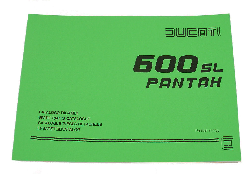 Ducati 600SL Pantah Spare Parts Manual - Gowanloch Ducati