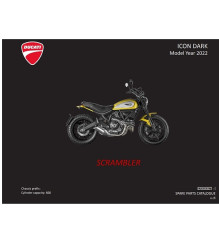 2023 Ducati Scrambler Icon Dark Spare Parts Manual