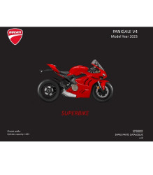 2023 Ducati Panigale V4 Spare Parts Manual