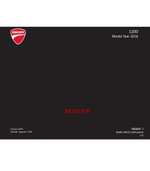 2016 Monster 1200 Spare Parts Manual