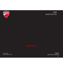 2014 Monster 1200 Spare Parts Manual