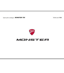 1998 Monster 750 Spare Parts Manual