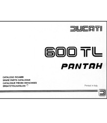 600 TL Pantah Spare Parts Manual