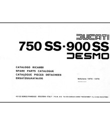 750 & 900 Supersport 1974-1975 Spare Parts Manual
