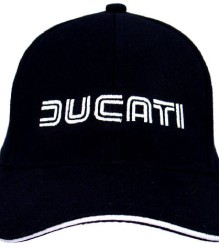 Ducati Cap C2 with White TwinLine Embroidery